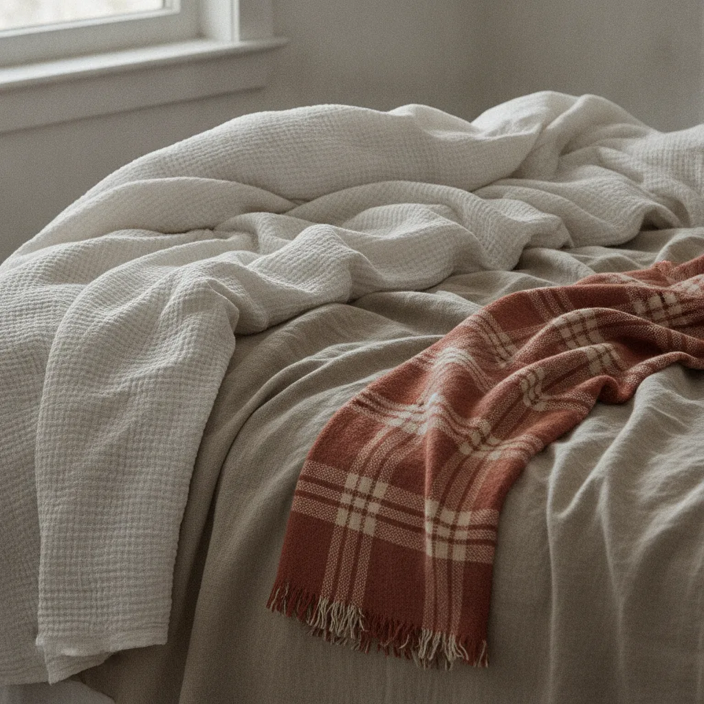 chambre style afro scandinave